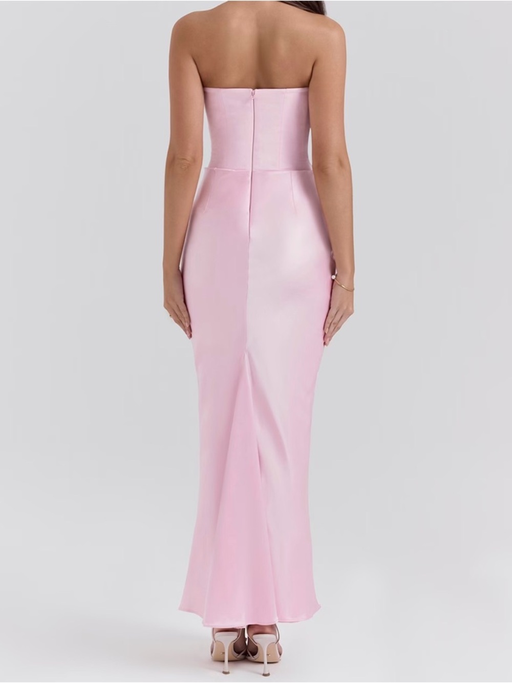 House of CB Persephone Dress Pink Rose - Picture 3 of 8
